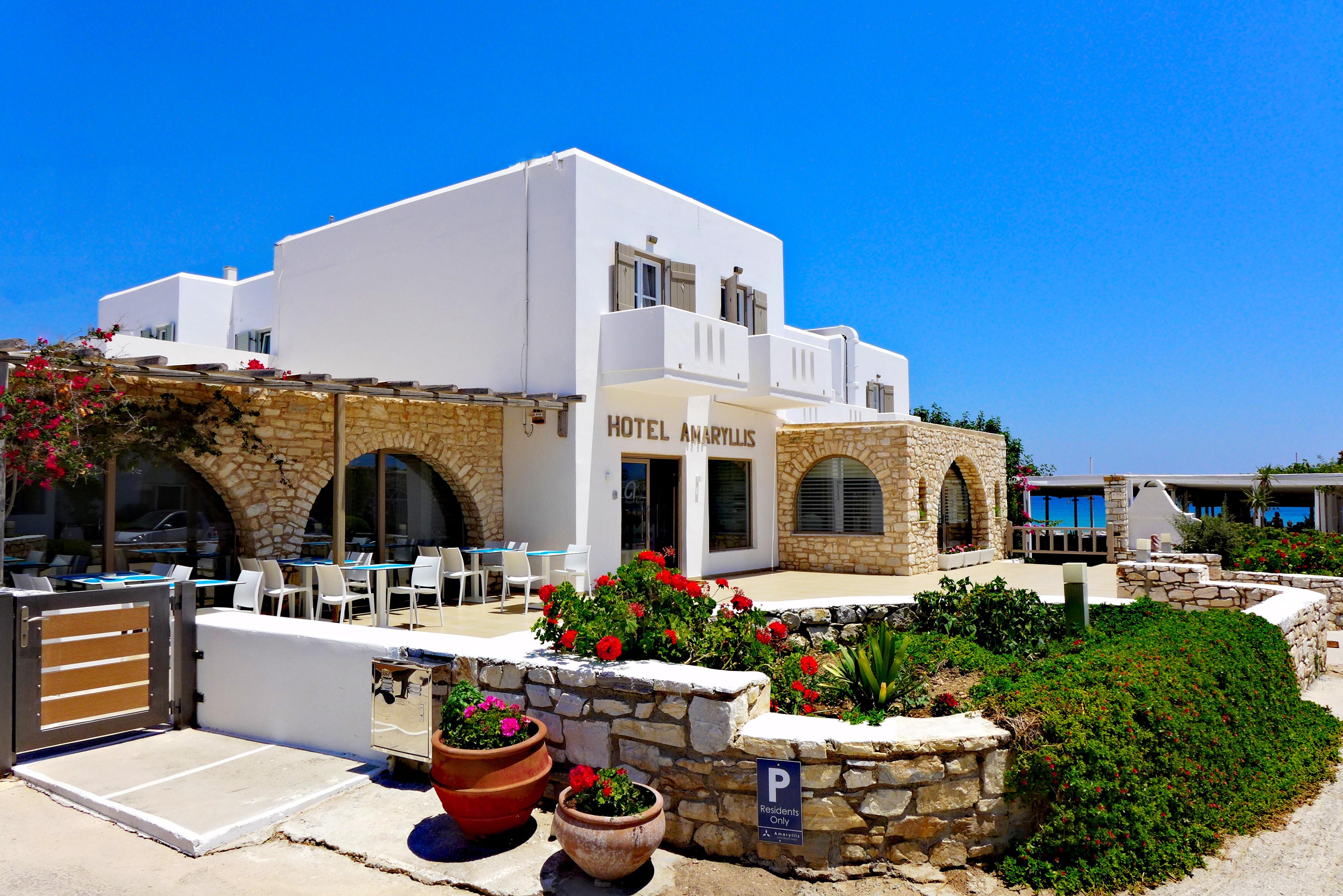 Amaryllis Beach Hotel Chrisi Akti  Eksteriør bilde