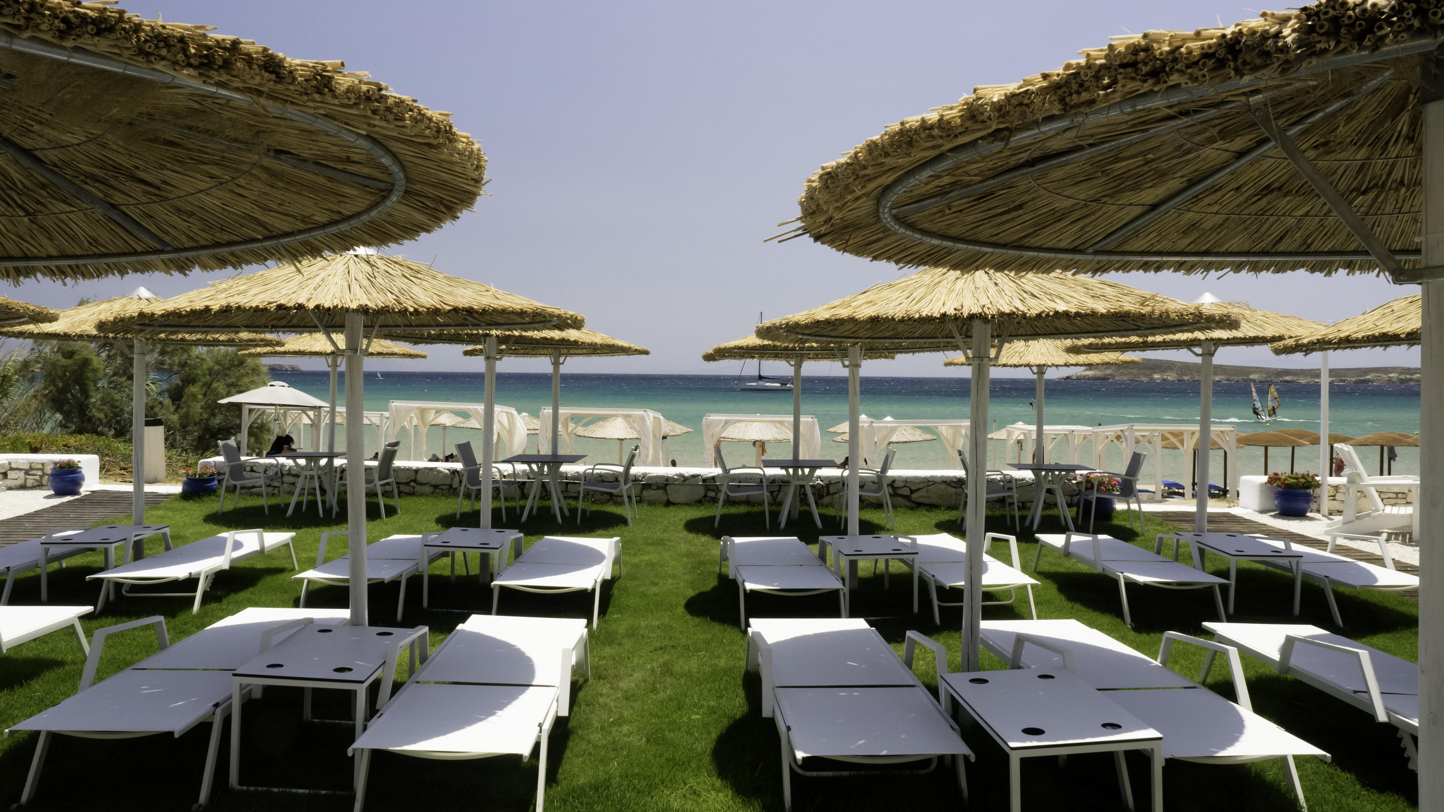 Amaryllis Beach Hotel Chrisi Akti  Eksteriør bilde